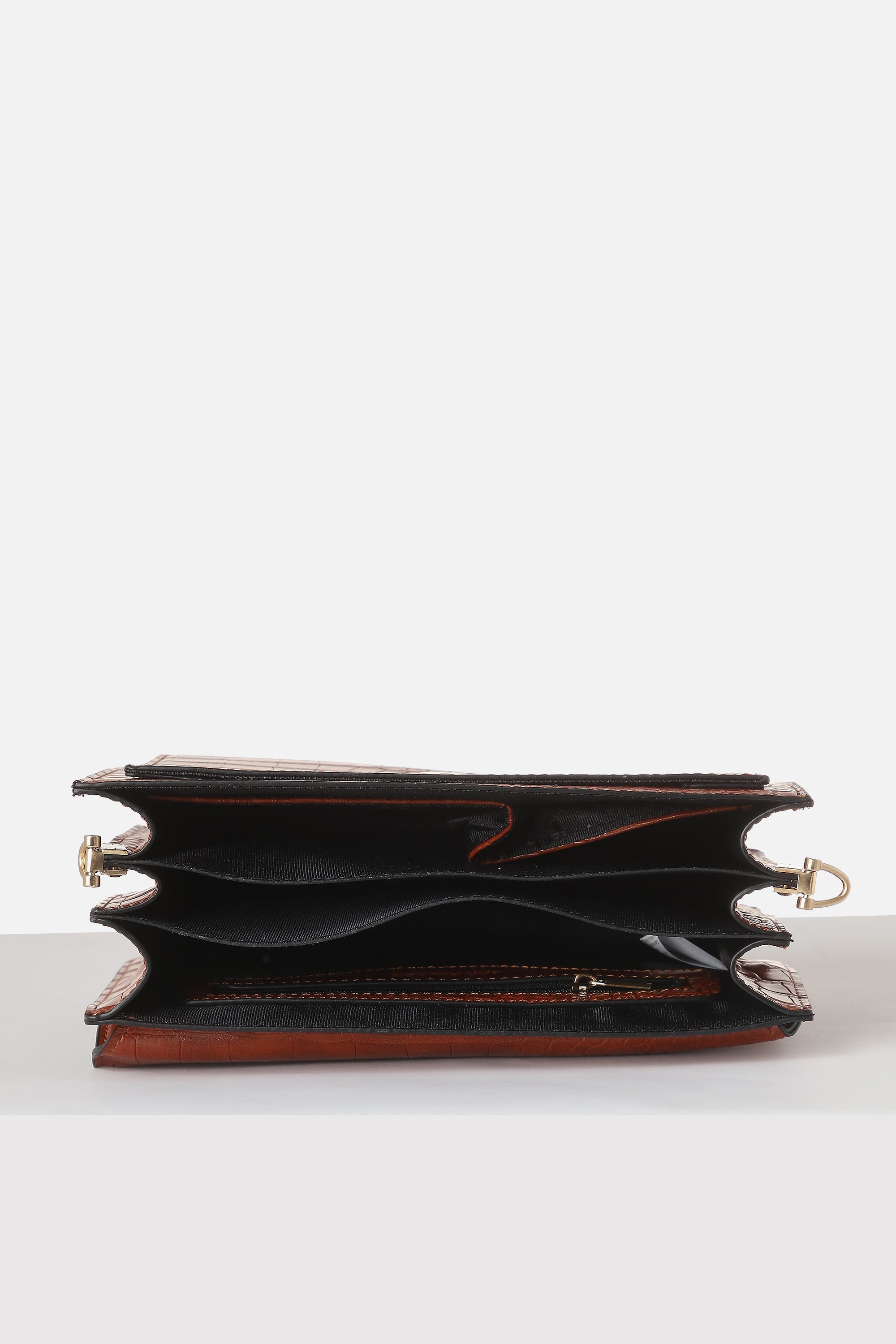 Women's Brown Casual Sling Bag
