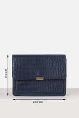 Women's Blue Casual Sling Bag