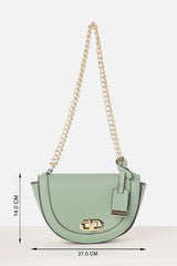 Women's Green Casual Sling Bag