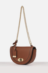 Women's Brown Casual Sling Bag
