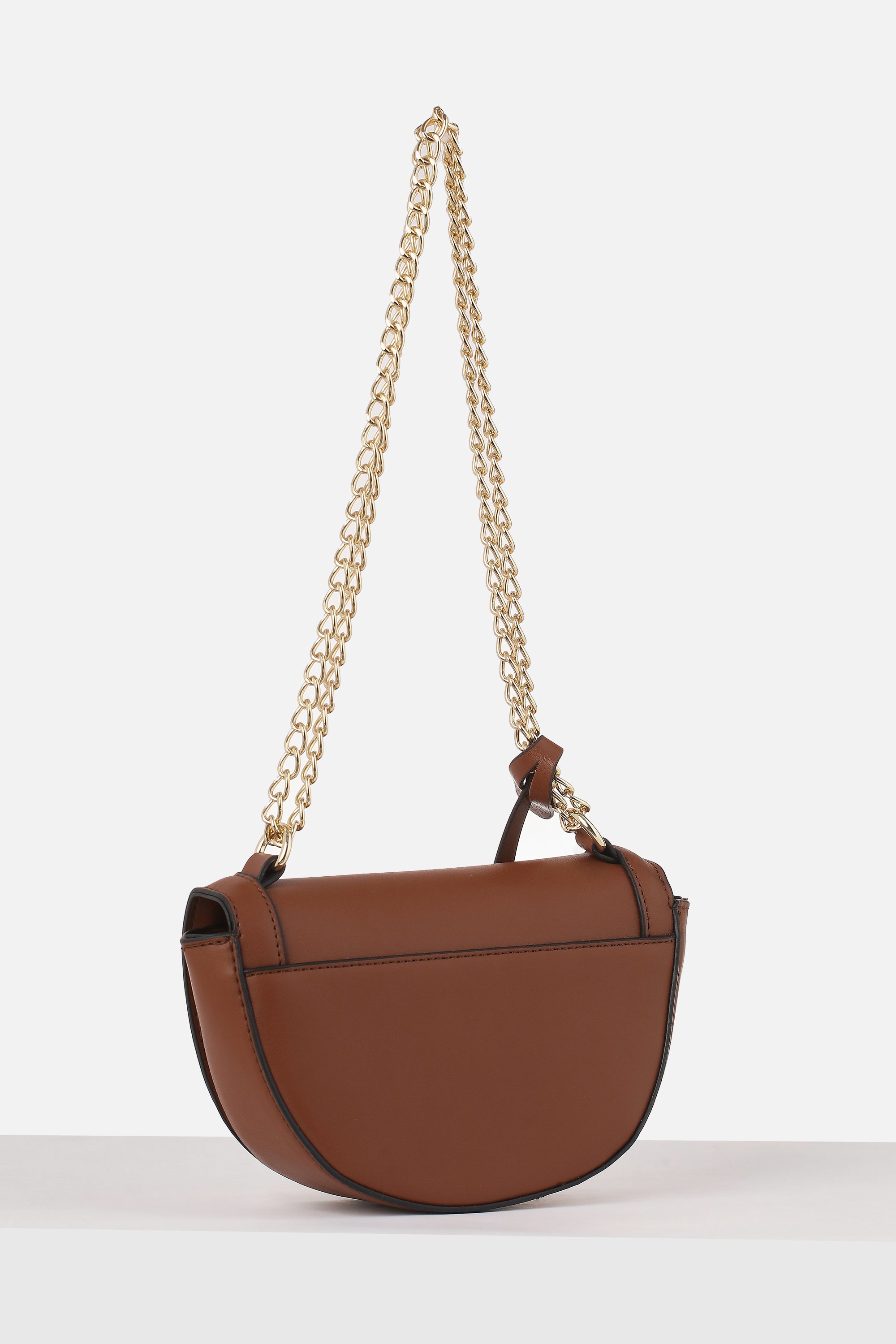 Women's Brown Casual Sling Bag