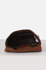 Women's Brown Casual Sling Bag