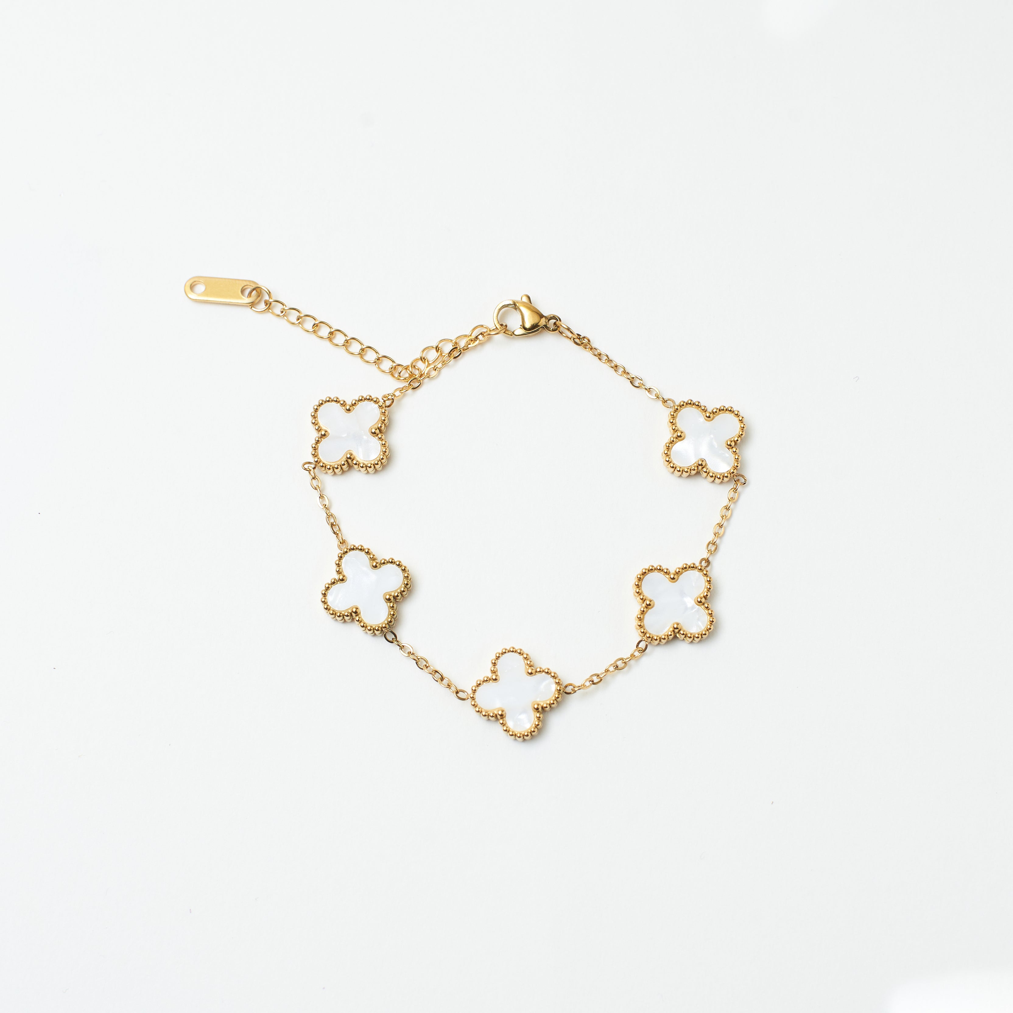 Women's Victorian White Bracelet