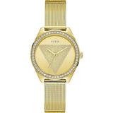Women's Gold Solid Round 37 mm Analogue Watch - W1142L2