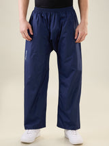 Men's Navy Pink Button Rainsuit
