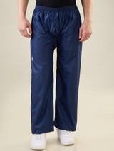Men's Navy Blue Button Rainsuit