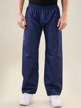 Men's Navy Neon Button Rainsuit