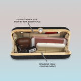 Women's Black Party Solid Clutch