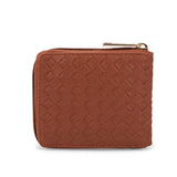 Women's Tan Casual Solid Wallet