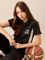 Women's Black T-Shirt and Trouser Co-Ords Set