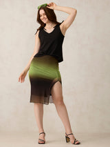 Women's Black Casual Regular Fit Solid Top