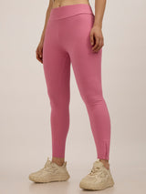 Women's Purple Sports Slim Fit Solid Trouser