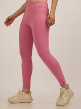 Women's Purple Sports Slim Fit Solid Trouser