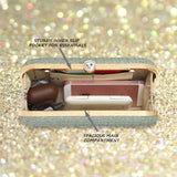 Women's Green Party Solid Clutch