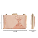 Women's Pink Party Solid Clutch