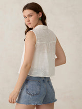 Women's White Casual Regular Fit Solid Shirt