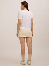 Women's White Graphic Regular Tshirt