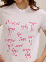 Women's White Graphic Regular Tshirt