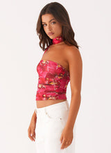 Women's Multicolor Casual Regular Fit Solid Sleeveless Top