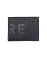 Men's Camp Black Bi-Fold Slim RFID Embossed Wallet