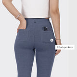 Women's Blue Casual Solid Pant