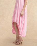 Women's Pink Sleeveless Dress