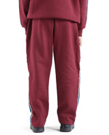 Boys Red Casual Regular Fit Solid Track Pant