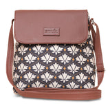 Women's Multicolor Vegan Leather Finish Sling Bag - 5.6L