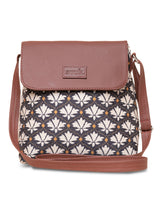 Women's Multicolor Vegan Leather Finish Sling Bag - 5.6L