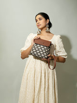 Women's Multicolor Vegan Leather Finish Sling Bag - 5.6L