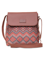 Women's Multicolor Vegan Leather Finish Sling Bag - 5.6L