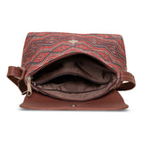 Women's Multicolor Vegan Leather Finish Sling Bag - 5.6L