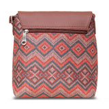 Women's Multicolor Vegan Leather Finish Sling Bag - 5.6L