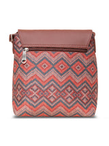 Women's Multicolor Vegan Leather Finish Sling Bag - 5.6L