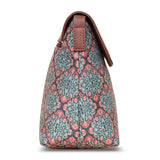 Women's Green Vegan Leather Finish Sling Bag - 5.6L