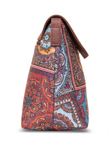 Women's Multicolor Vegan Leather Finish Sling Bag - 5.6L