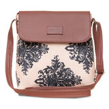 Women's Multicolor Vegan Leather Finish Sling Bag - 5.6L