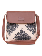 Women's Multicolor Vegan Leather Finish Sling Bag - 5.6L