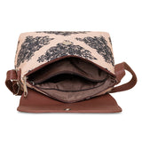 Women's Multicolor Vegan Leather Finish Sling Bag - 5.6L