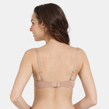 Women's Skin Padded Wired 3/4Th Coverage Tshirt Bra