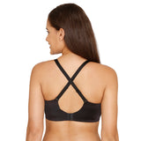 Women's Black Miracle Padded Non Wired Full Coverage Tshirt Bra