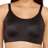 Women's Black Miracle Padded Non Wired Full Coverage Tshirt Bra