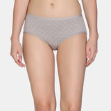 Women's Multicolor Medium Rise Full Coverage Hipster Panty - Set of 3