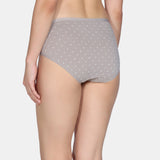 Women's Multicolor Medium Rise Full Coverage Hipster Panty - Set of 3