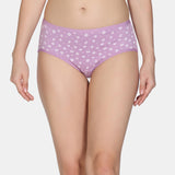 Women's Multicolor Medium Rise Full Coverage Hipster Panty - Set of 3