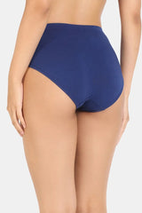 Women's Multicolor Full Coverage Mid Rise Hipster Panty - Set of 3