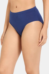 Women's Multicolor Full Coverage Mid Rise Hipster Panty - Set of 3