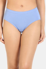 Women's Multicolor Full Coverage Mid Rise Hipster Panty - Set of 3