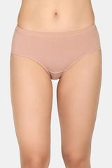 Women's Multicolor Full Coverage Medium Rise Hipster Panty - Pack of 3