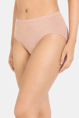 Women's Multicolor Mid Rise Full Coverage Hipster Panty - Set of 3